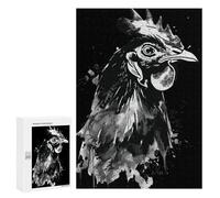 Rompecabezas para Adultos 300 PCS Rooster Watercolor Rompecabezas para Adultos Juegos Relajantes Regalo De Cumpleaños Gran Regalo para Jugar 300 PCS