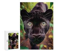 Rompecabezas para Adultos 300 PCS Selfie of A Young Panther Rompecabezas para Adultos Juegos Relajantes Difícil Regalos para Amigos Y Familiares 300 PCS