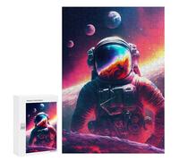 Rompecabezas para Adultos 300 PCS Space Invasion Rompecabezas para Adultos Juegos Relajantes Mejora La Memoria Cumpleaños Y Navidad 300 PCS