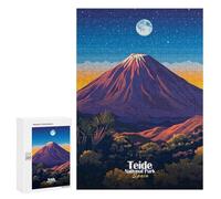 Rompecabezas para Adultos 300 PCS Teide National Park Rompecabezas para Adultos Juego De Ingenio Regalos para Mujeres Regalos para Amigos Y Familiares 300 PCS