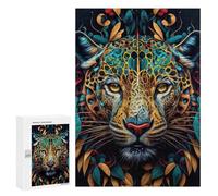 Rompecabezas para Adultos 300 PCS The Cunning Jaguar Rompecabezas para Adultos Juegos Familiares Corte De Precisión Cumpleaños Y Navidad 300 PCS