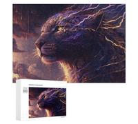 Rompecabezas para Adultos 300 PCS Thunder Cats Lightning Strikes! Rompecabezas para Adultos Juegos Familiares Decoración del Hogar Regalos para Amigos Y Familiares 300 PCS