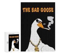 Rompecabezas para Adultos 300 PCS Untitled Bad Goose Duck Rompecabezas para Adultos Juegos Relajantes Mejora La Memoria Cumpleaños Y Navidad 300 PCS