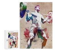 Rompecabezas para Adultos 300 PCS Weightlifting Sport Rompecabezas para Adultos Juegos Relajantes Mejora La Memoria Cumpleaños Y Navidad 300 PCS