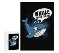 Rompecabezas para Adultos 300 PCS Whale Hello There Rompecabezas para Adultos Juego De Ingenio Desafío Difícil 300 PCS