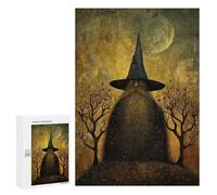 Rompecabezas para Adultos 300 PCS Whimsical Forest Wizard Rompecabezas para Adultos Juegos Familiares Alivia El Estrés Regalo De Cumpleaños, Regalos, 300 PCS