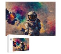 Rompecabezas para adultos, 300 piezas, astronauta cósmico, aventura, 8, rompecabezas para adultos, juego de acertijo, decoración de pared, regalo de cumpleaños, regalos, 300 piezas
