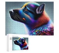 Rompecabezas para adultos, 300 piezas de arte colorido de fantasía para adultos, juegos de relajación, regalos difíciles para amigos y familiares, 300 piezas