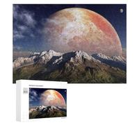 Rompecabezas para adultos, 300 piezas de fantasía, planeta, paisaje, juegos relajantes, análisis y lógica, regalos únicos de cumpleaños y Navidad, 300 piezas