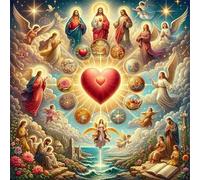 Rompecabezas para Adultos 35 Piezas Religión de los ángeles Puzzle Adultos,Entretenimiento Creativo Diversión,Decoración Familiar,Regalo para la Relajación