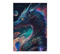 Rompecabezas para Adultos 38x26cm/1000pcs Galactic Dragon Majesty -1 Rompecabezas para Adultos Juguetes Antiestrés Decoración Desafiante De Completar 38x26cm/1000pcs