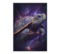 Rompecabezas para Adultos 38x26cm/1000pcs Galactic Turtle Art Print Rompecabezas para Adultos Juguete Decoración De Pared Decoración De Pared Cumpleaños 38x26cm/1000pcs