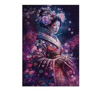Rompecabezas para Adultos 38x26cm/1000pcs Mysteries of Geisha Art Rompecabezas para Adultos Juegos Relajantes Decoración del Hogar Cumpleaños Y Navidad 38x26cm/1000pcs
