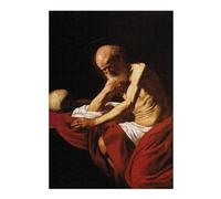 Rompecabezas para Adultos 38x26cm/1000pcs Saint Jerome in Penitence Rompecabezas para Adultos Juegos Relajantes Decoración Juego Desafiante Regalos 38x26cm/1000pcs