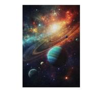 Rompecabezas para Adultos 38x26cm/1000pcs The Solar System Rompecabezas para Adultos Juegos Familiares Decoración De Pared Difícil Y Desafiante 38x26cm/1000pcs
