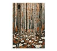 Rompecabezas para Adultos 38x26cm/1000pcsS Autumn Birch Forest Scene-1 Rompecabezas para Adultos Juego De Ingenio Corte De Precisión Actividades Divertidas En Casa 38x26cm/1000pcsS