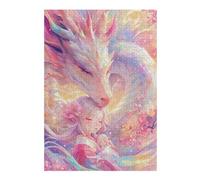 Rompecabezas para Adultos 38x26cm/1000pcsS Dragon'S Embrace Fantasy Artwork Rompecabezas para Adultos Juguetes Antiestrés Carrera De Velocidad Manual Gran Regalo para Jugar 38x26cm/1000pcsS