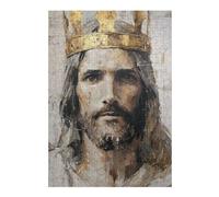 Rompecabezas para Adultos 38x26cm/1000pcsS Golden Crown Portrait Painting -1 Rompecabezas para Adultos Juego De Ingenio Regalo De Cumpleaños Cumpleaños Y Navidad 38x26cm/1000pcsS
