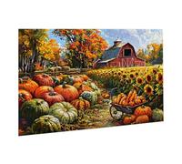 Rompecabezas para Adultos, 4000 Piezas, Puzzle de Madera Desafiante, Obra de Arte de Juego, Rompecabezas Juego De Manos DecoracióN Familiar, Pasatiempo Creativo, Granja Pastoral 87.5x141.5cm fr0-426