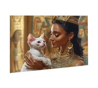 Rompecabezas para Adultos, 4000 Piezas, Puzzle de Madera Desafiante, Obra de Arte de Juego, Rompecabezas Juego De Manos DecoracióN, Pasatiempo Creativo, La Reina De Egipto 87.5x141.5cm fr0-1011