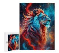 Rompecabezas para Adultos 500 PCS A Close Up of Mystic Lion Rompecabezas para Adultos Juegos Familiares Corte De Precisión Cumpleaños Y Navidad 500 PCS