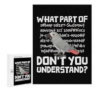 Rompecabezas para Adultos 500 PCS African Grey Parrot Rompecabezas para Adultos Juegos Relajantes Mejora La Memoria Difícil Y Desafiante 500 PCS