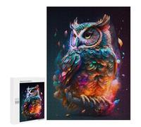 Rompecabezas para Adultos 500 PCS Amazing Owl Rompecabezas para Adultos Juegos Relajantes Difícil Regalos para Amigos Y Familiares 500 PCS