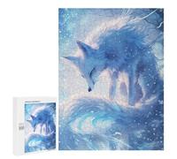 Rompecabezas para Adultos 500 PCS Art Fox Digital Art Rompecabezas para Adultos Análisis Y Lógica Entrena Tu Cerebro Y Tus Manos Juguete Juego Intelectual 500 PCS