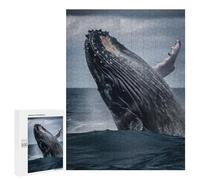 Rompecabezas para Adultos 500 PCS Beautiful Whale Rompecabezas para Adultos Juegos Relajantes Difícil Regalos para Amigos Y Familiares 500 PCS