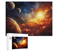 Rompecabezas para Adultos 500 PCS Big Bang Space Rompecabezas para Adultos Juguetes Antiestrés Mejora La Memoria Regalo De Cumpleaños, Regalos, 500 PCS