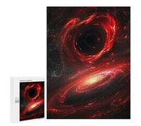 Rompecabezas para Adultos 500 PCS Black Holes Rompecabezas para Adultos Juegos Relajantes Mejora La Memoria Cumpleaños Y Navidad 500 PCS