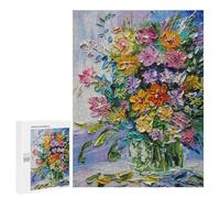 Rompecabezas para Adultos 500 PCS Bouquet of Flowers Rompecabezas para Adultos Análisis Y Lógica Entrena Tu Cerebro Y Tus Manos Juguete Juego Intelectual 500 PCS