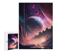 Rompecabezas para Adultos 500 PCS Celestial Symphony Rompecabezas para Adultos Juegos Relajantes Mejora La Memoria Cumpleaños Y Navidad 500 PCS