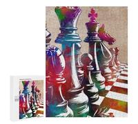 Rompecabezas para Adultos 500 PCS Chess Sport Art Rompecabezas para Adultos Juegos Relajantes Mejora La Memoria Cumpleaños Y Navidad 500 PCS