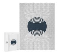 Rompecabezas para Adultos 500 PCS Circles and Lines 2 Rompecabezas para Adultos Juegos Relajantes Mejora La Memoria Difícil Y Desafiante 500 PCS