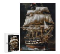 Rompecabezas para Adultos 500 PCS Classic Model Ship Rompecabezas para Adultos Juegos Familiares Corte De Precisión Cumpleaños Y Navidad 500 PCS