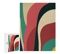 Rompecabezas para Adultos 500 PCS Colorful Geometric 12 Rompecabezas Juegos Relajantes Análisis Y Lógica Cumpleaños Y Navidad 500 PCS