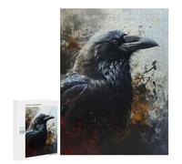 Rompecabezas para Adultos 500 PCS Edgar Allen PoE The Raven Rompecabezas para Adolescentes Juego De Ingenio Análisis Y Lógica 500 PCS