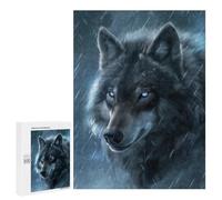 Rompecabezas para Adultos 500 PCS Fantasy Wolf Snow Magic Rompecabezas para Adultos Juegos Relajantes Decoración De Pared Regalos para Amigos Y Familiares 500 PCS