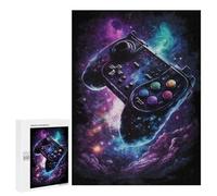 Rompecabezas para Adultos 500 PCS Galactic Gaming Controller -7 Rompecabezas para Adolescentes: Mejora La Memoria, Entrena Tu Cerebro Y Tus Manos. Regalos para Reducir El Estrés 500 PCS