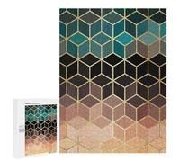 Rompecabezas para Adultos 500 PCS Golden Mosaic Vi Rompecabezas Juegos Relajantes Análisis Y Lógica Cumpleaños Y Navidad 500 PCS