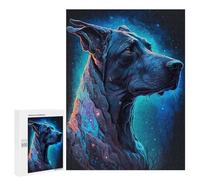 Rompecabezas para Adultos 500 PCS Great Dane Dog Rompecabezas Juegos Relajantes Análisis Y Lógica Cumpleaños Y Navidad 500 PCS