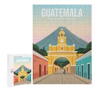 Rompecabezas para Adultos 500 PCS Guatemala Arco De Santa Catalina Rompecabezas para Adultos Juegos Familiares Regalo De Cumpleaños Regalos De Cumpleaños 500 PCS