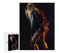 Rompecabezas para Adultos 500 PCS Heavy Metal Punk Girl Rompecabezas para Adolescentes Juego De Ingenio Análisis Y Lógica 500 PCS