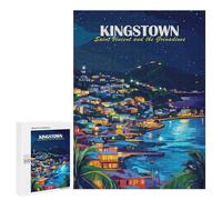 Rompecabezas para Adultos 500 PCS Kingstown, Saint Vincent and The Grenadines Rompecabezas Juegos Relajantes Análisis Y Lógica Cumpleaños Y Navidad 500 PCS