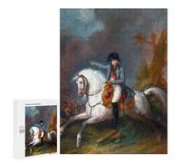 Rompecabezas para Adultos 500 PCS Napoleon in Battle Rompecabezas para Adultos Juegos Relajantes Mejora La Memoria Cumpleaños Y Navidad 500 PCS