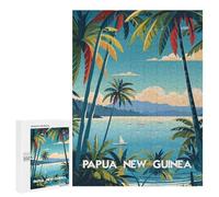 Rompecabezas para Adultos 500 PCS Papua Tropical Escape Rompecabezas para Adultos Juego Práctico Mejora La Memoria Regalos para Amigos Y Familiares 500 PCS