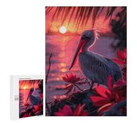 Rompecabezas para Adultos 500 PCS Pelican Rock Sunset Rompecabezas para Adultos Juegos Relajantes Una Obra De Arte Regalo De Cumpleaños, Regalos, 500 PCS