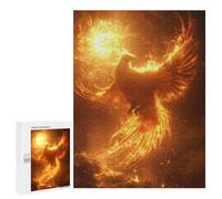 Rompecabezas para Adultos 500 PCS Phoenix and Sun Rompecabezas para Adultos Juegos Familiares Corte De Precisión Cumpleaños Y Navidad 500 PCS