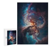 Rompecabezas para Adultos 500 PCS Pillars of Creation Rompecabezas para Adultos Juegos Relajantes Mejora La Memoria Cumpleaños Y Navidad 500 PCS